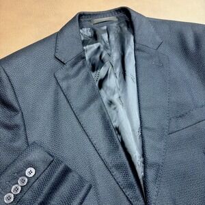 GIANNI VERSACE Collection Sport Coat Blazer Men 40R US / 50 EU Bamboo Patterned